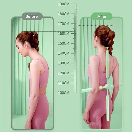 Back straightening posture corrector yoga sticks posture stretcher tool