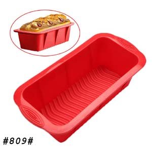 Silicone rectangular mold for making English cake, bread and sweets
