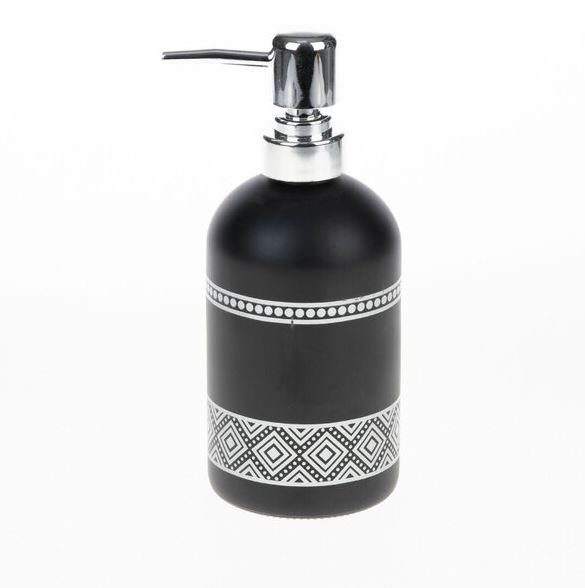 Glass soap dispenser for hands and dishes
