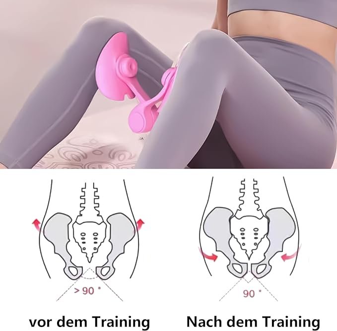 Thigh  Pelvic Floor Muscle Trainer, Hip Trainer, Training Device for Female Buttocks,