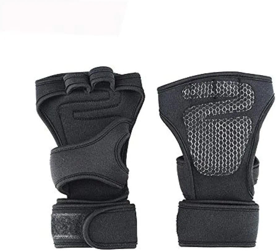 Weight Lifting Gloves with Wrist Support for Gym and Fitness Training