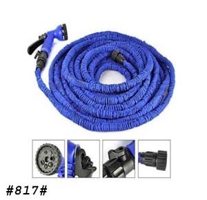 NEW MAGIC HOSE PIPE 150ft / 45M EXPANDABLE HOSE PIPE LIGHT WEIGHT NON KINK WATER SPRAY NOZZLE (150 FT / 45 M)