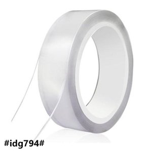 Double-sided Adhesive Non-marking Nano-adhesive Tape Million Times Transparent Washing Magic Adhesive Nano-double-sided Adhesive, long 5 meters