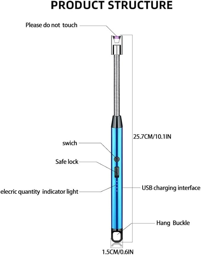 Arc Lighter  Flameless Electronic Lighter with LED