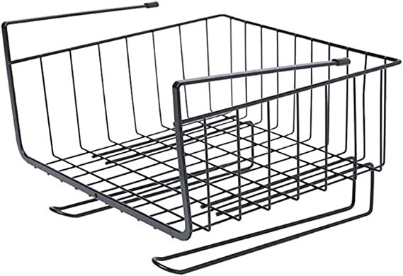Multifunctional Storage Basket Kitchen Storage Rack Under Cabinet Storage Shelf Basket Wire Rack Organizer Storage