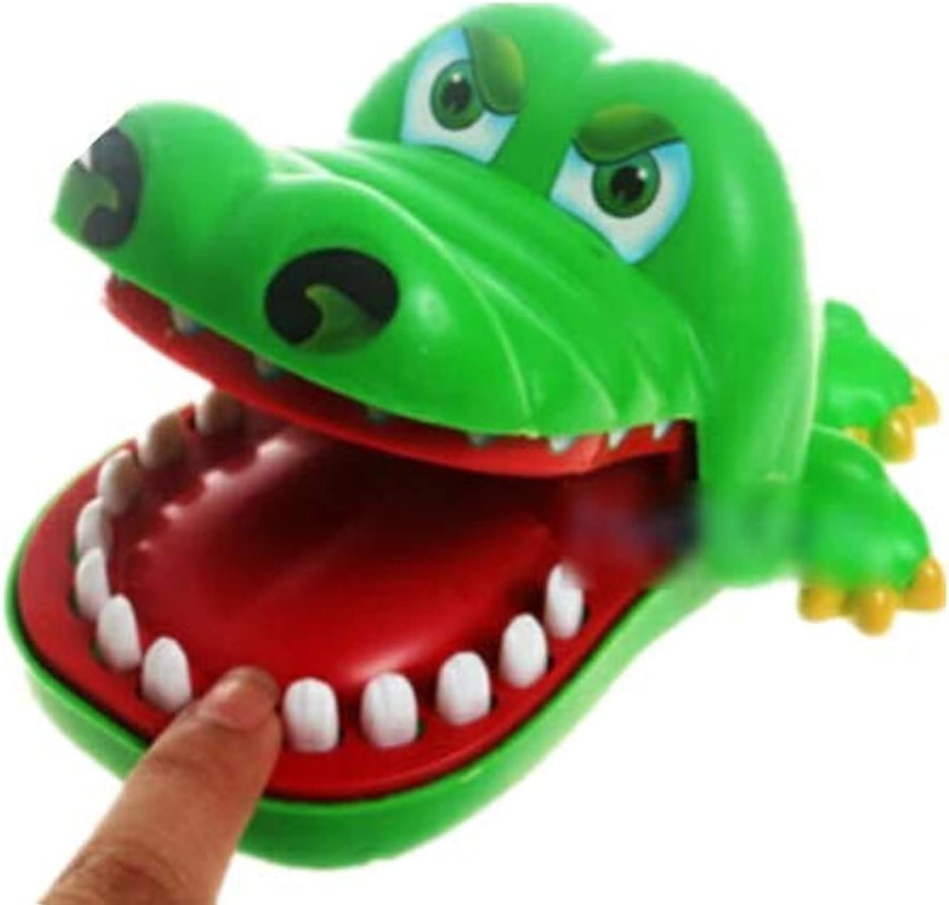 Mouth Dentist Bite Finger Toy Large Crocodile Pulling Teeth Bar Games Toys Kids Funny Toy For Children Gift