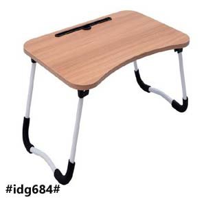 Portable Multi use Folding Laptop Table Work From Home beige