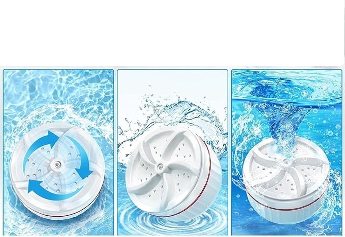 Portable Mini Washing Machine with Advanced Technology and Superior Performance for Fast and Efficient Washing -