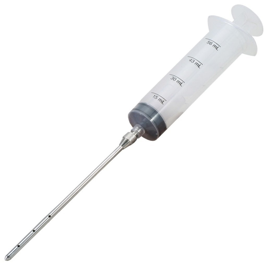 30ml Marinade Flavor Injector Spice Syringe Cooking Baking Filler BBQ Meat Needles