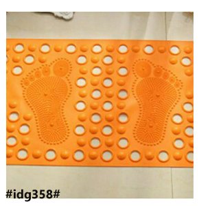 Bath Mat Non Slip Rectangular PVC Bathroom Rugs -Shower Mat For Bathroom