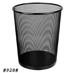 Round Mesh Trash Cans Steel Round Trash Cans Bathroom Bedroom Office Trash Cans large