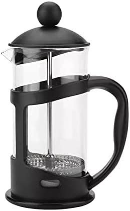 French Press Coffee Maker, Coffee Tea Maker with Stainless Steel Filter, Heat Resistant Borosilicate Glass Coffee Press (800ml)