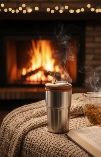 Coffee Mug to Go Digital Display Thermal Mug Coffee 500ML 316 Stainless Steel Travel Insulated Vacuum Thermal Mug Leak-Proof Thermal Coffee Mug with Lid for Coffee.