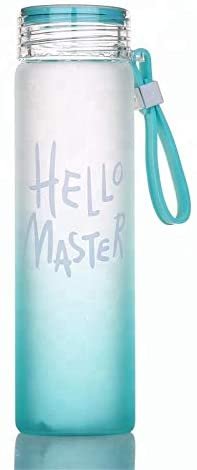 Hello Master Frosted Water Bottle ABS Plastic Bottle (500 ml) (Pack of 1) Wide Mouth Colorful Water Bottle for Everyday use Office use Fridge Bottle