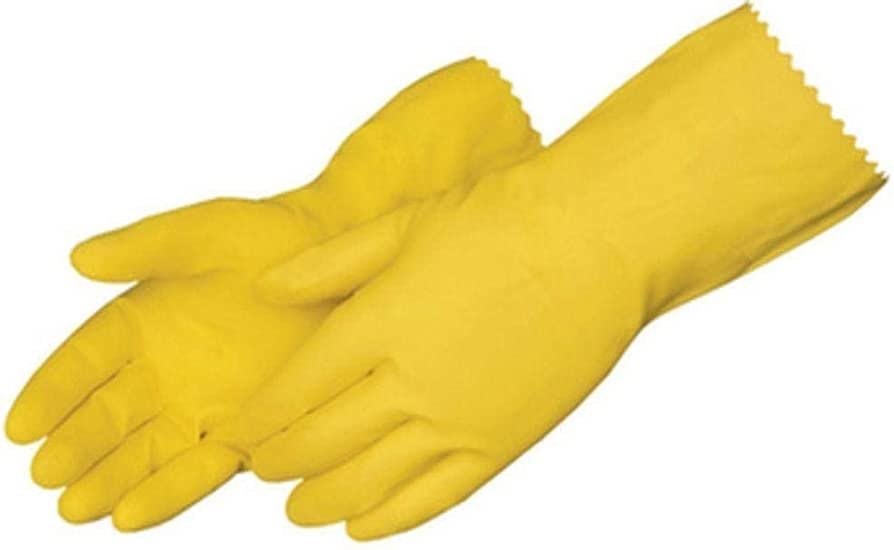 Reusable Household Dishwashing Cleaning Gloves with Latex Free ,Vinyl Kitchen Gloves