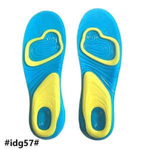 Silicon sports insole Shock Absorption Massage Insole